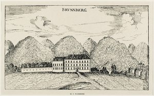 Château de Brunnberg (Plumberk), situé à l